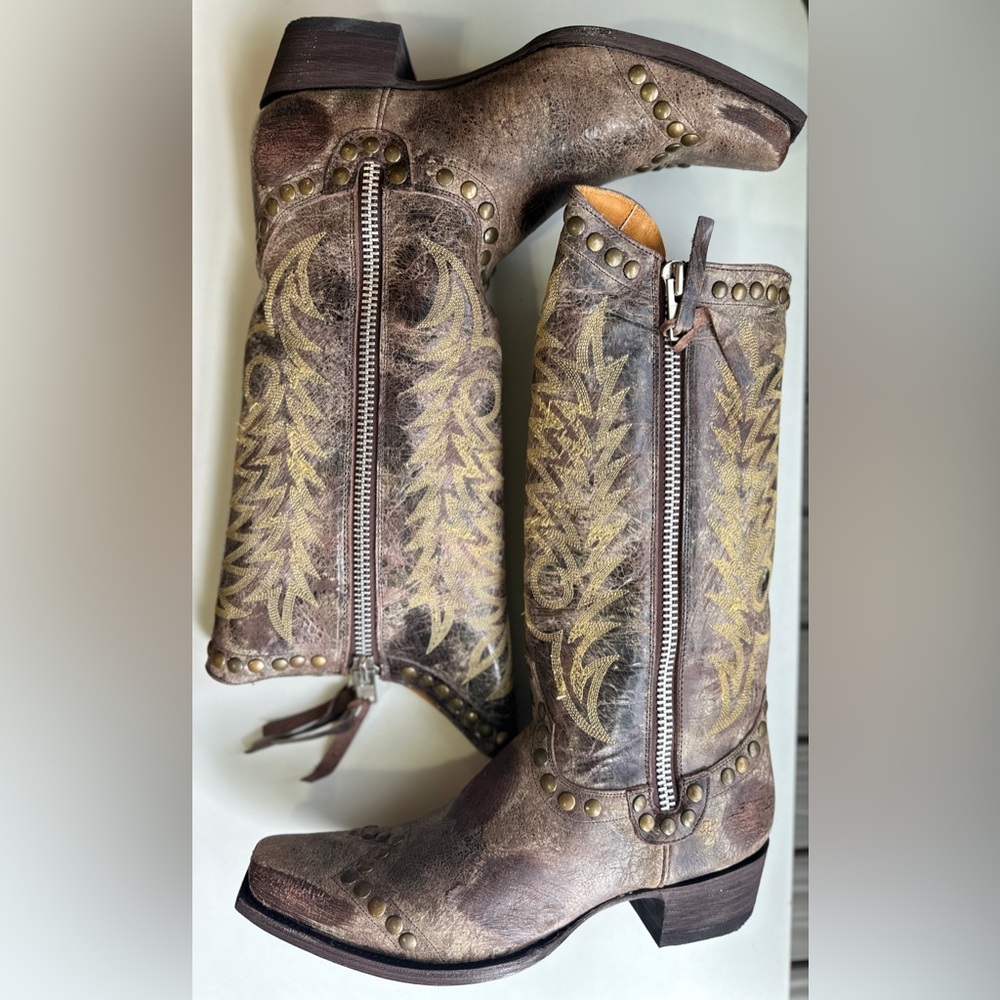 Old Gringo Rock Razz Choc Madread Southern Hippie Drama| W's Size 11 - Picture 3 of 11